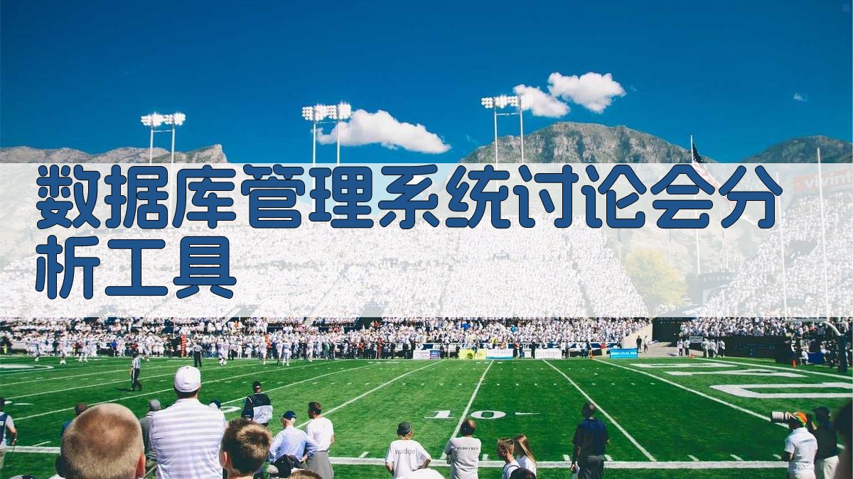 数据库管理系统讨论会分析工具