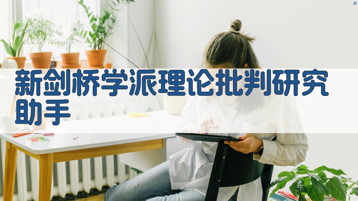 新剑桥学派理论批判研究助手