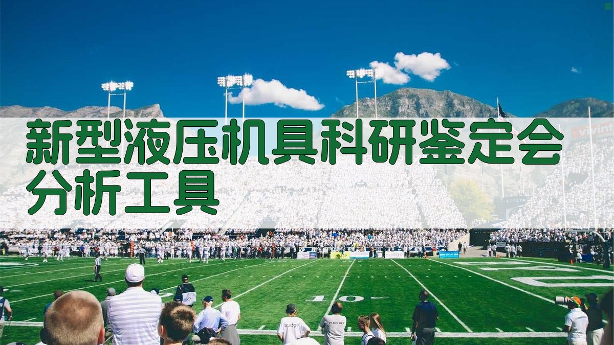 新型液压机具科研鉴定会分析工具