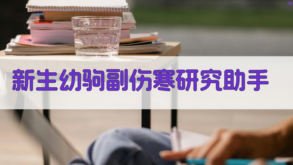 新生幼驹副伤寒研究助手