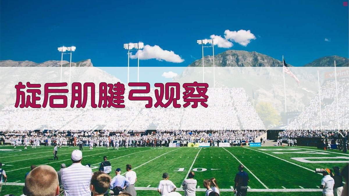 旋后肌腱弓观察