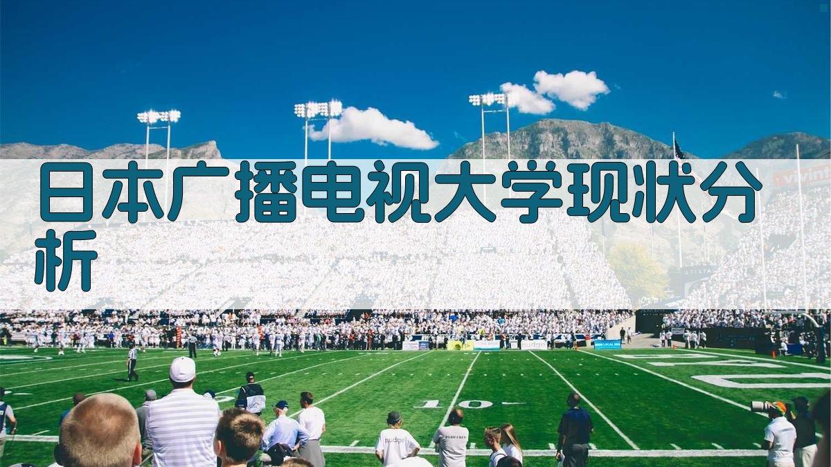 日本广播电视大学现状分析工具