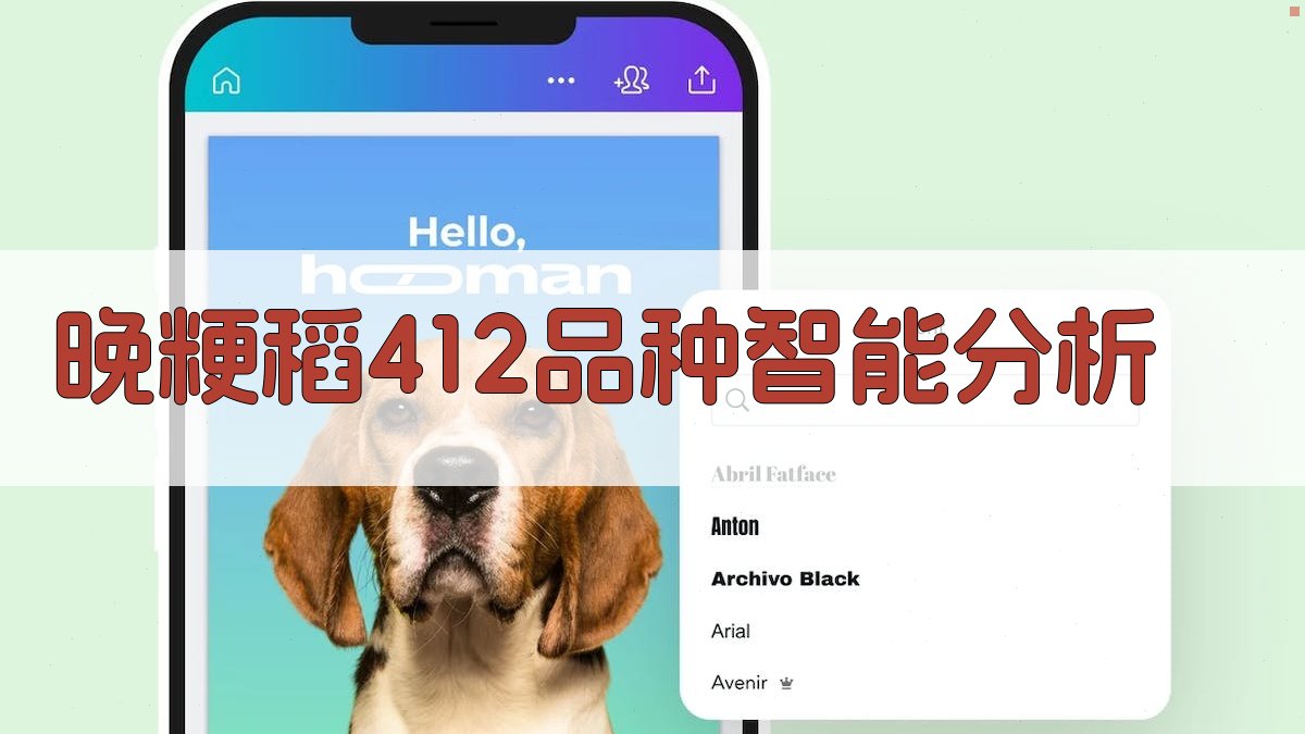 晚粳稻412品种智能分析