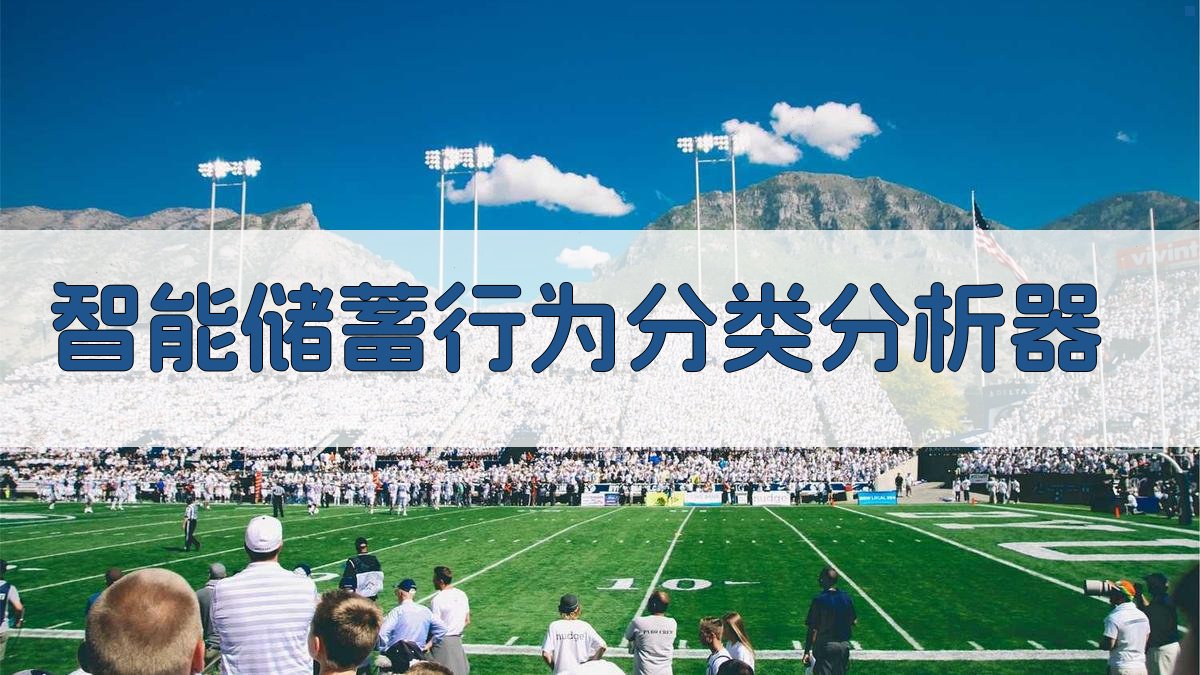 AI智能储蓄行为分类分析器