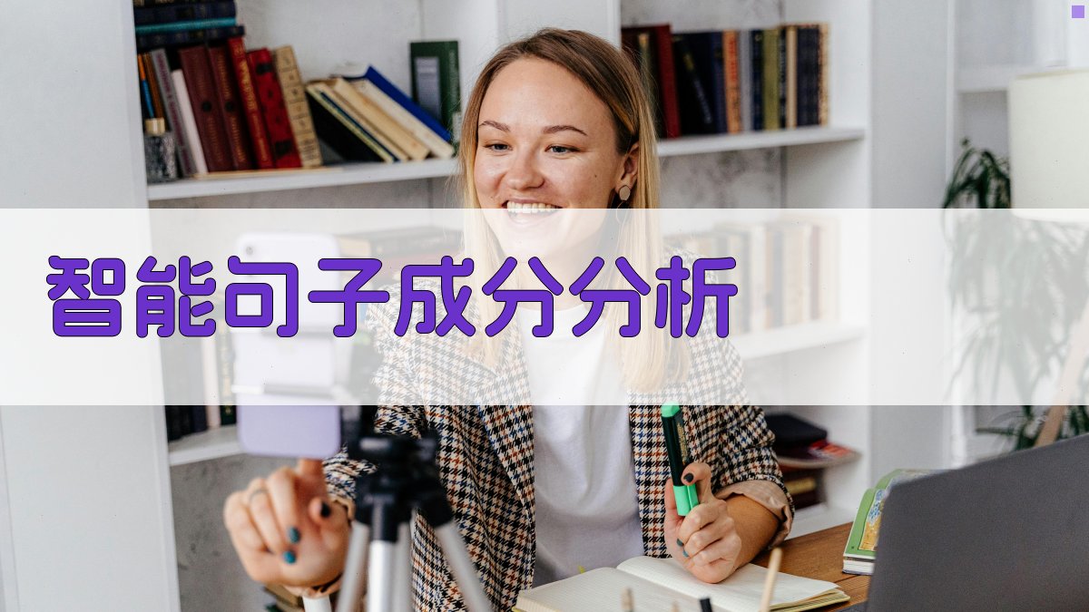 AI智能句子成分分析