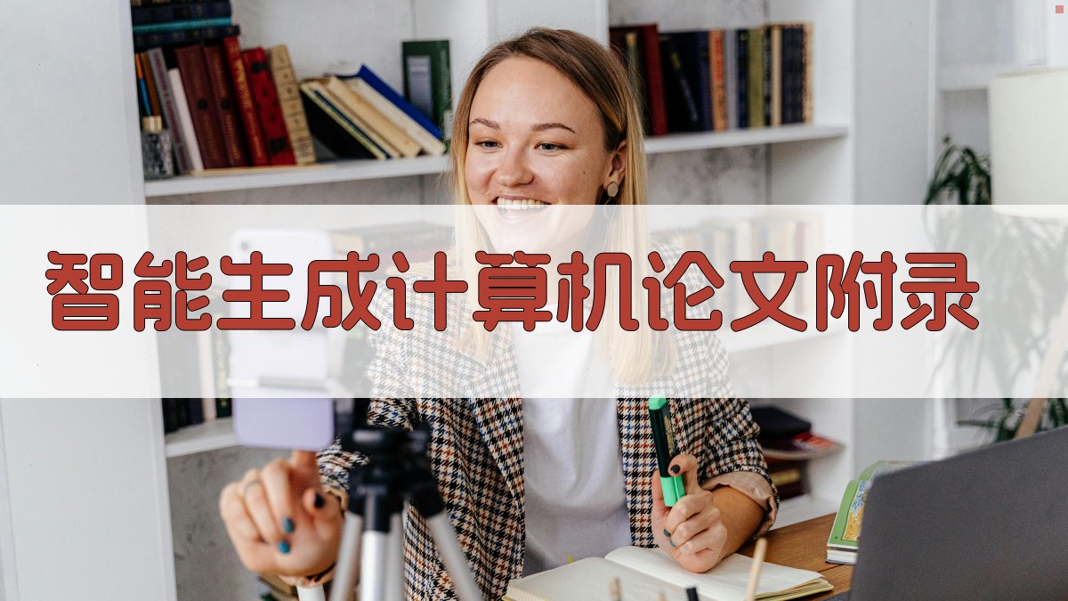 AI智能生成计算机论文附录