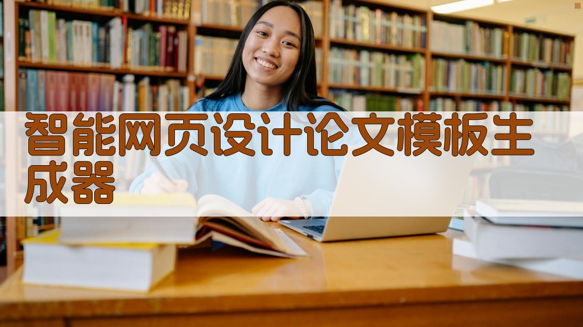 AI智能网页设计论文模板生成器