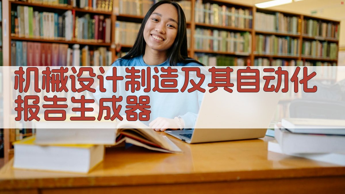 AI机械设计制造及其自动化报告生成器