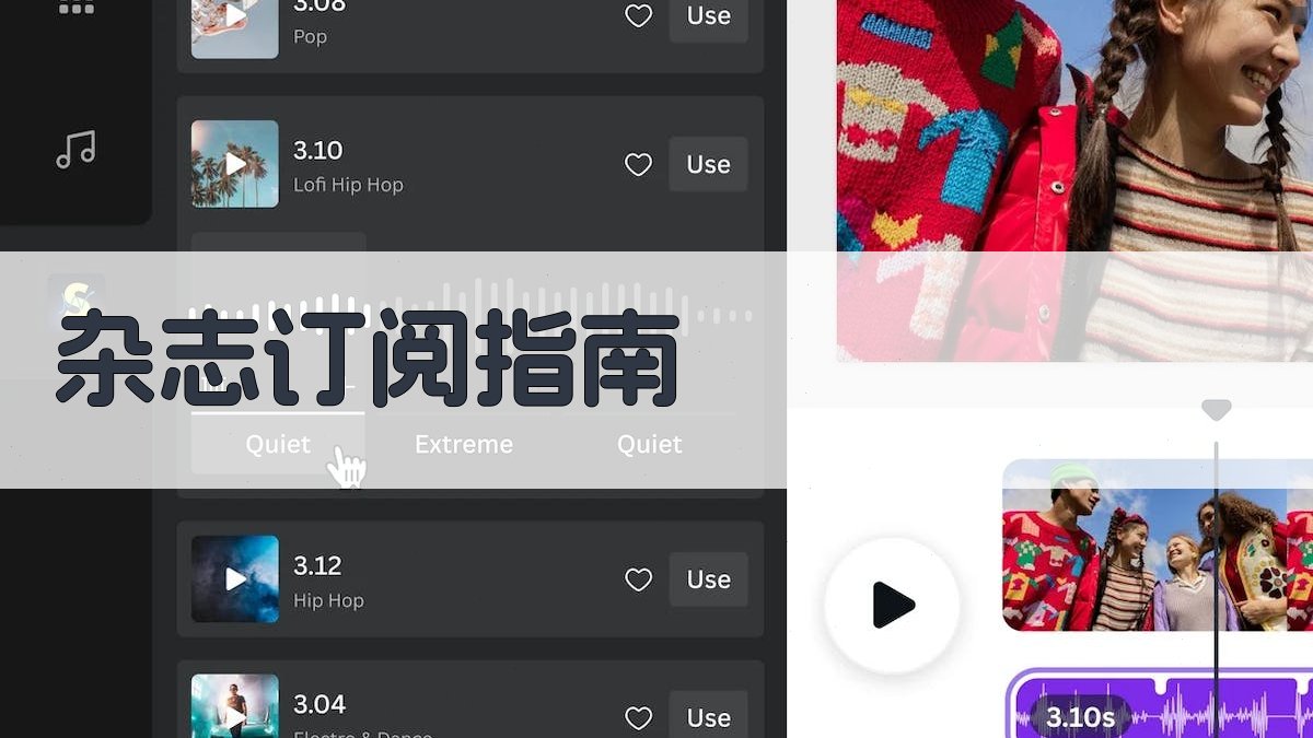 AI一键生成杂志订阅指南