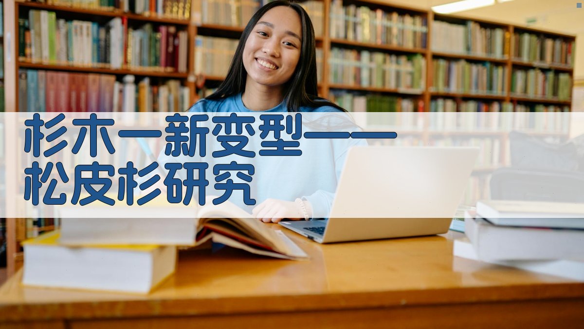 杉木一新变型——松皮杉研究