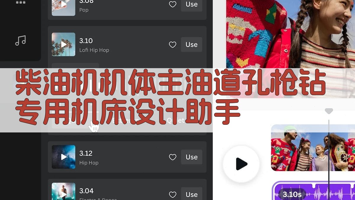 AI柴油机枪钻机床设计助手