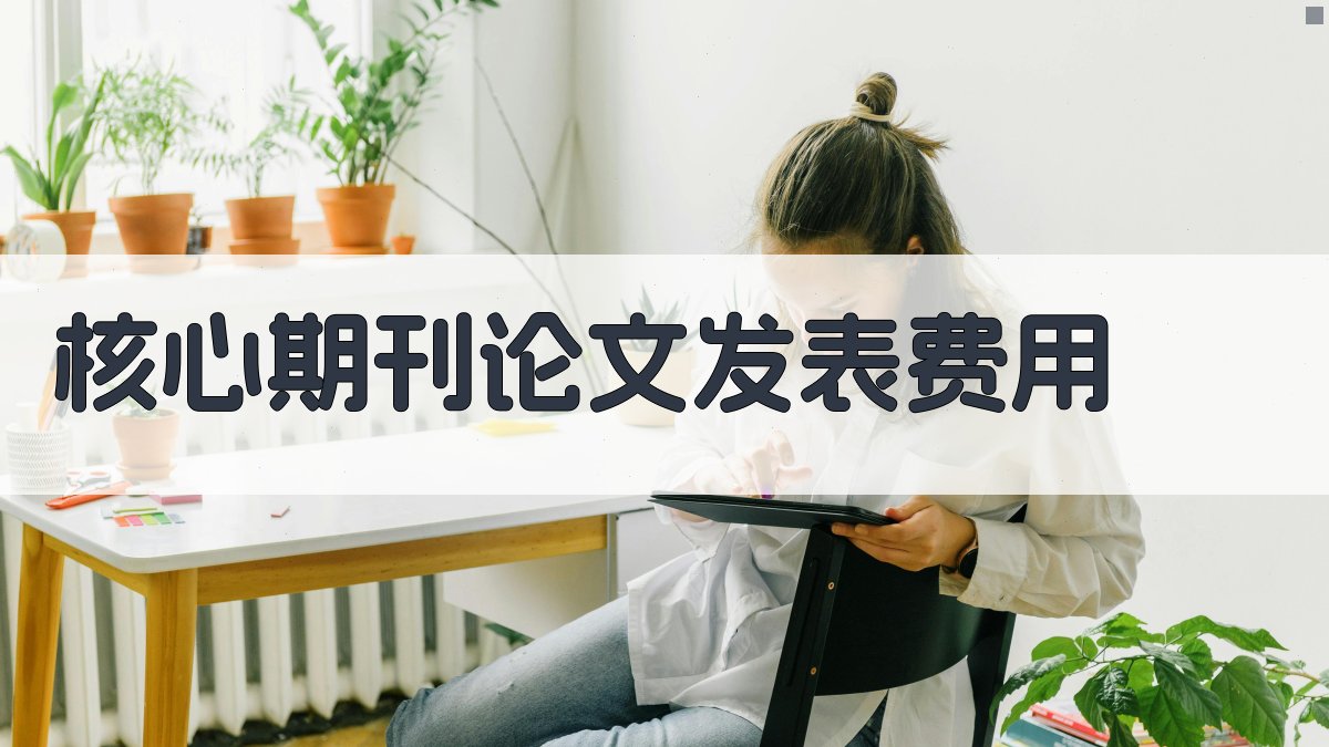 AI核心期刊论文发表费用查询