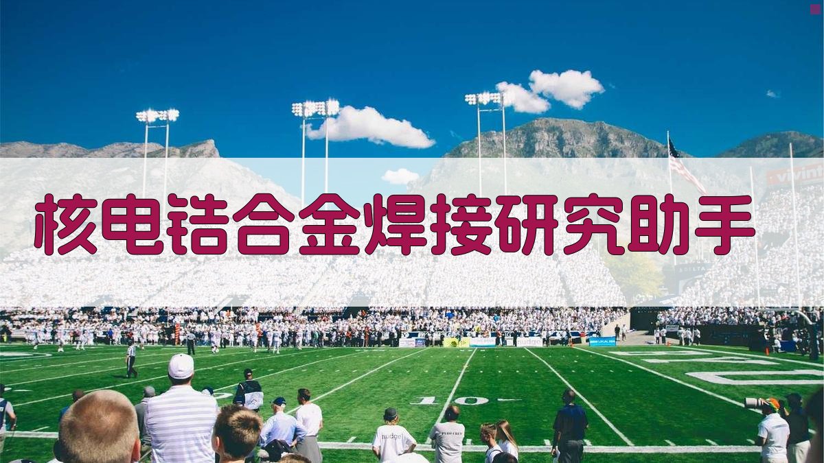 核电锆合金焊接研究助手