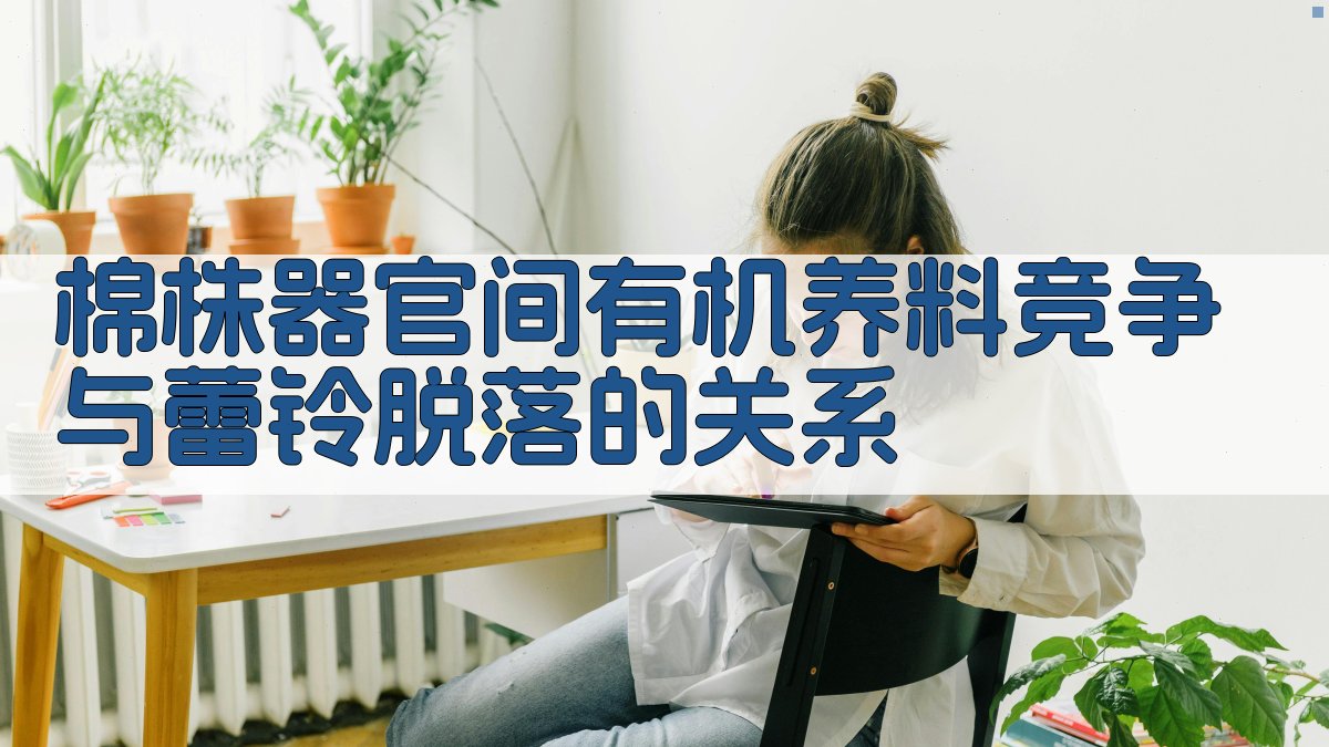 棉株有机养料竞争分析