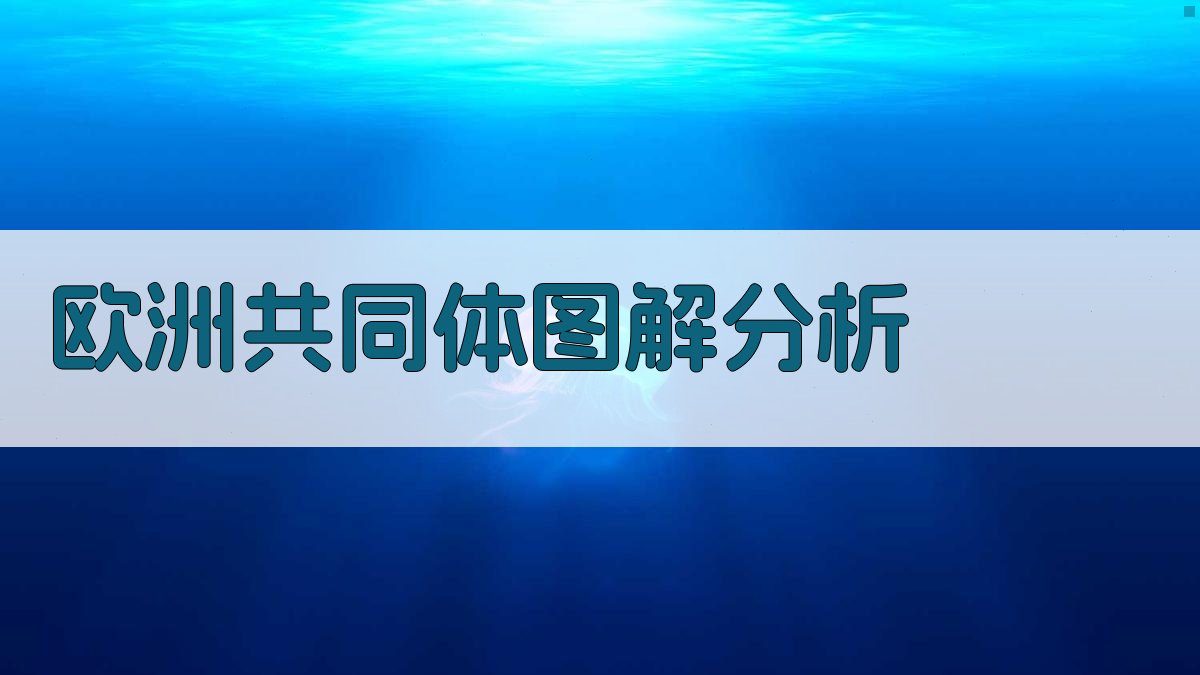欧洲共同体图解分析