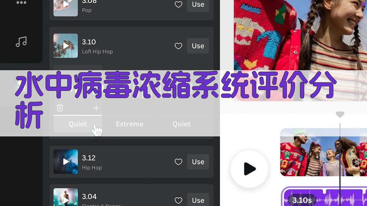 水中病毒浓缩系统评价分析