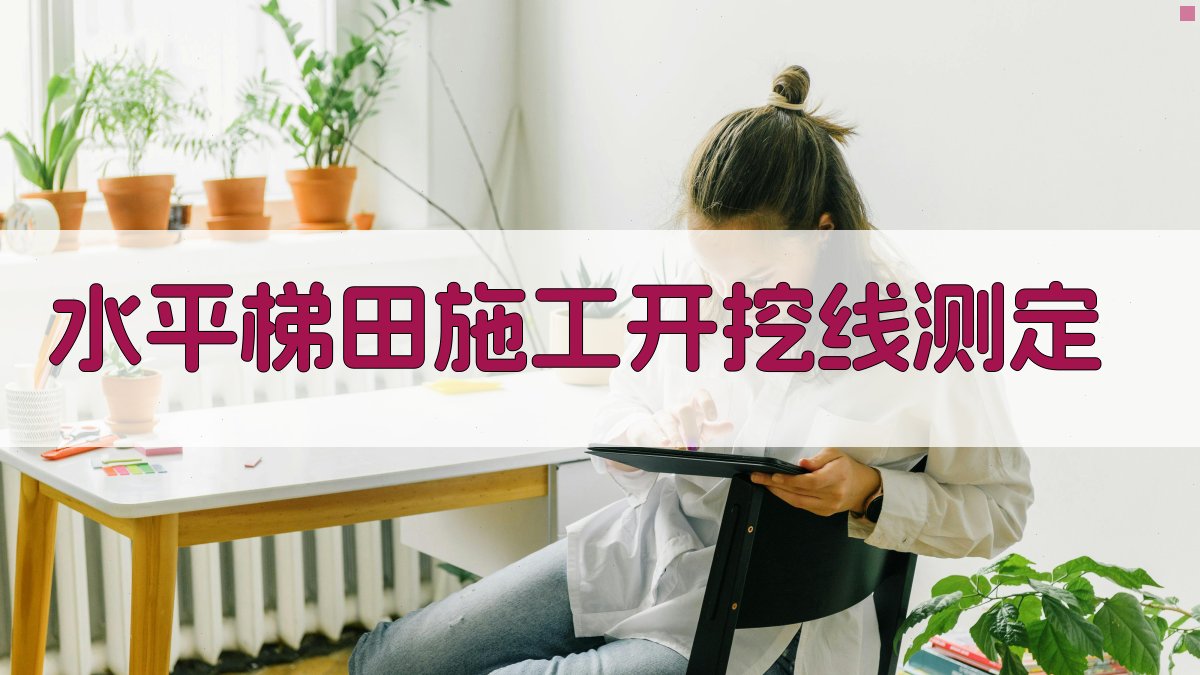 AI水平梯田施工开挖线测定