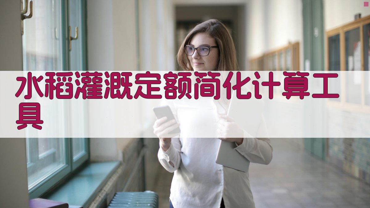 水稻灌溉定额简化计算工具