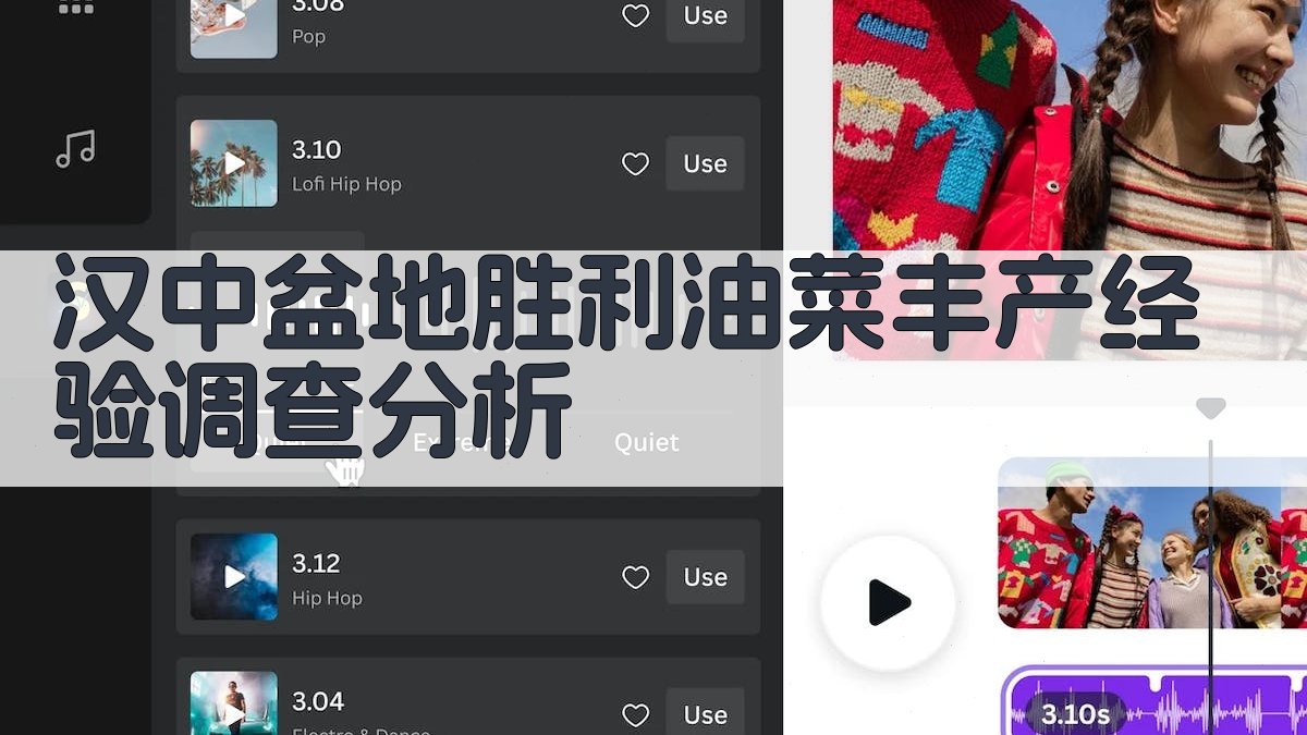 汉中盆地胜利油菜丰产经验调查分析