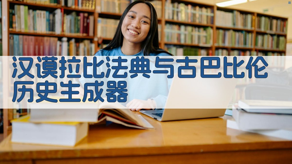AI汉谟拉比法典与古巴比伦历史生成器