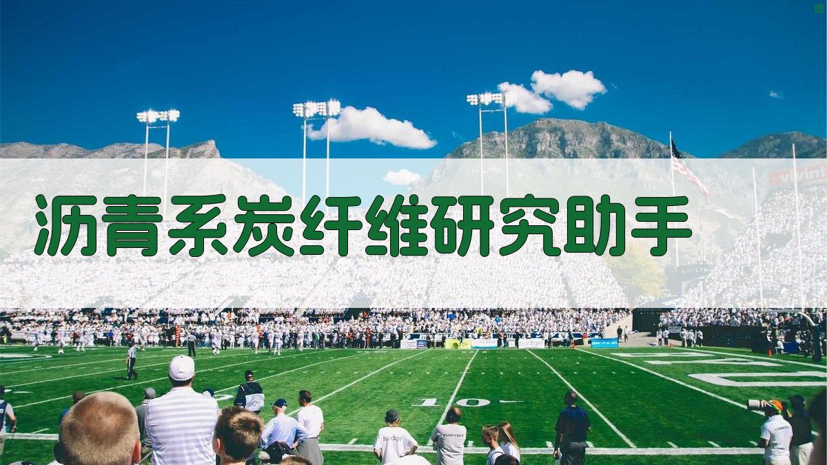 沥青系炭纤维研究助手