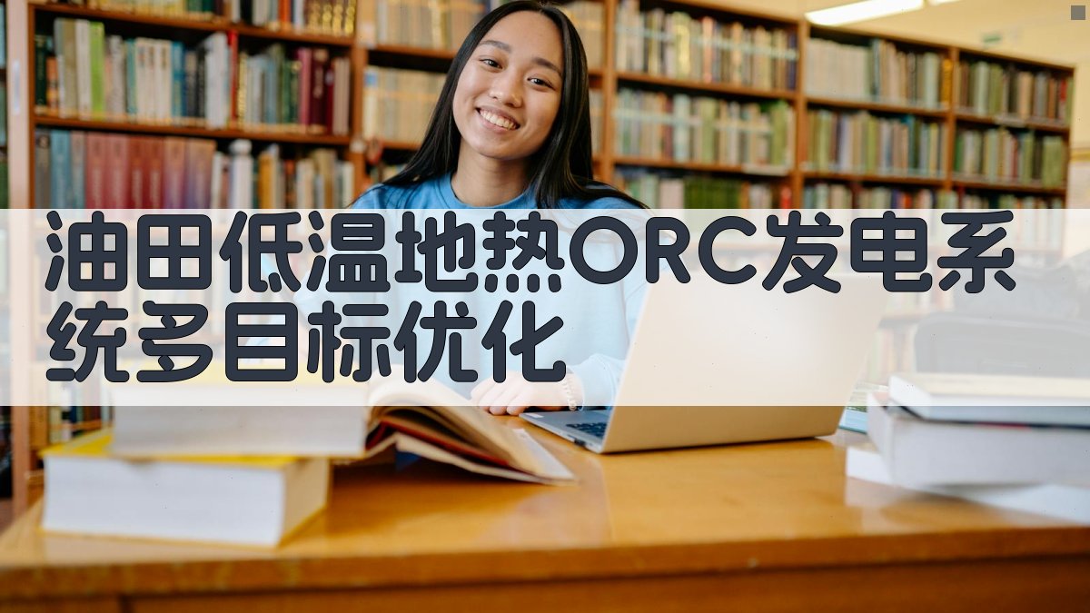 油田低温地热ORC发电系统多目标优化