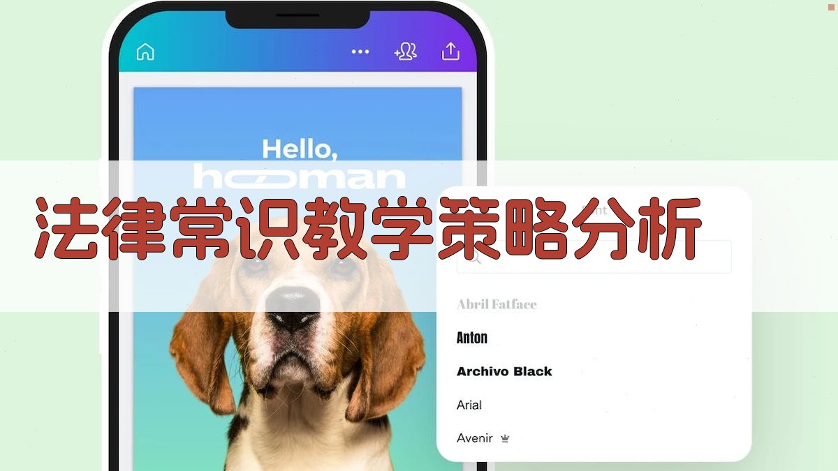 AI法律常识教学策略分析工具