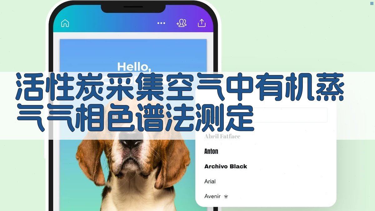 活性炭采集空气中有机蒸气气相色谱法测定