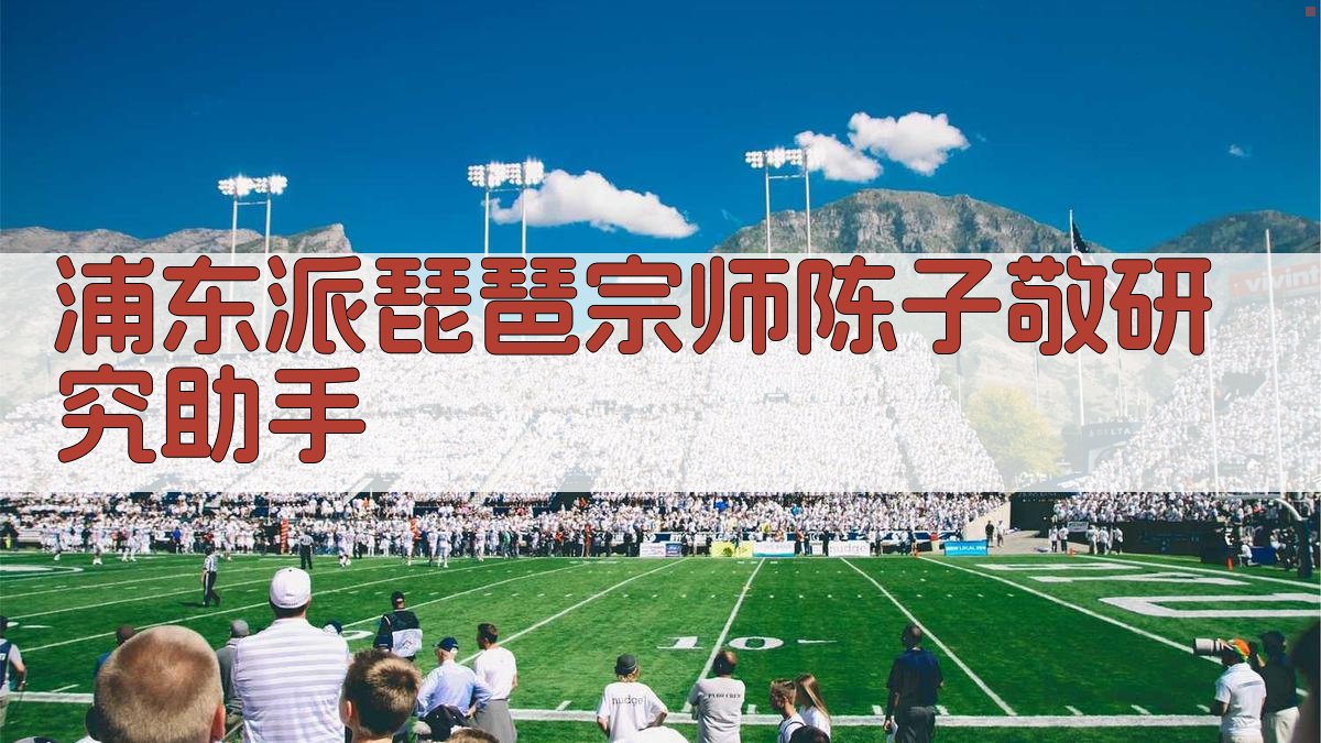 AI浦东派琵琶宗师陈子敬助手