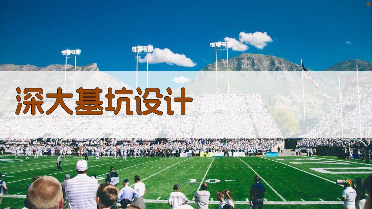 AI深大基坑设计助手