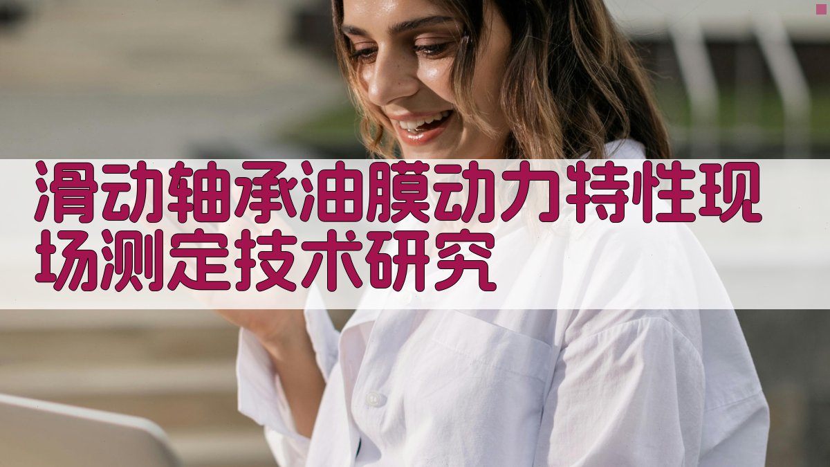 滑动轴承油膜动力特性现场测定技术研究