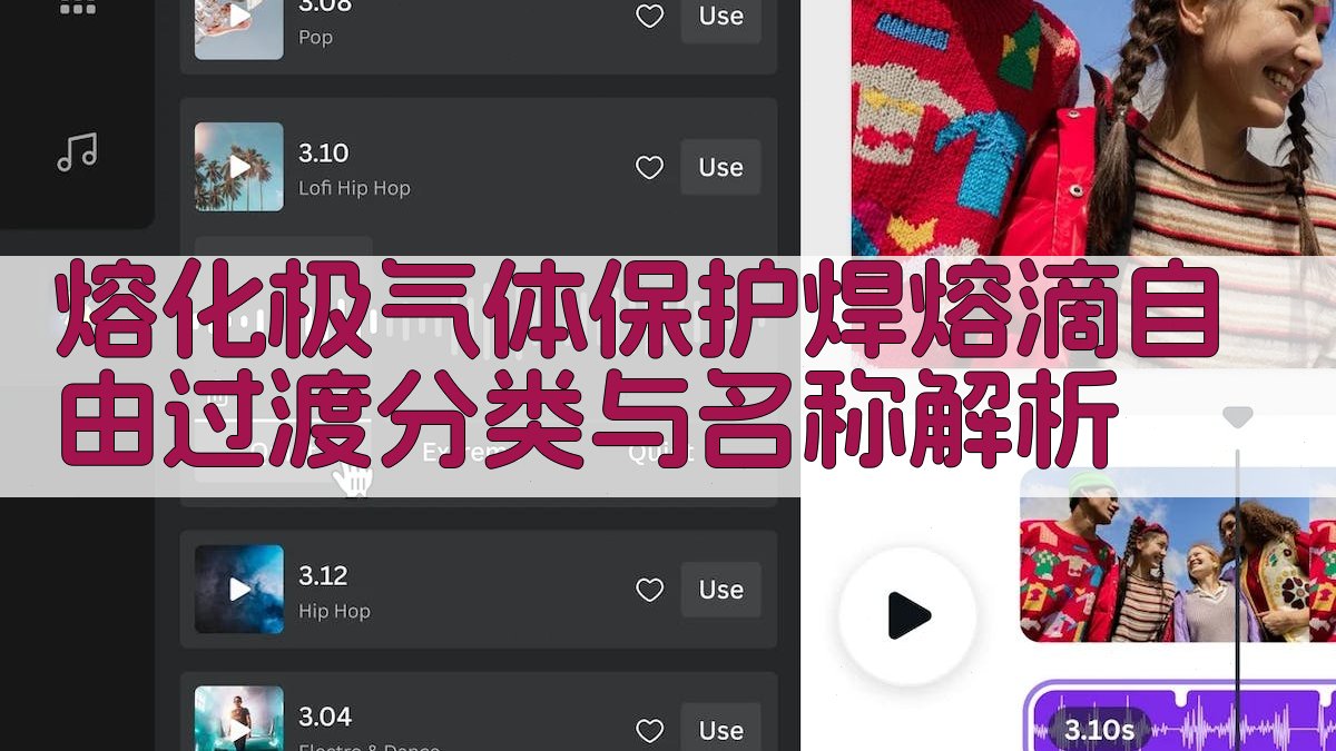 熔化极气体保护焊熔滴自由过渡分类与名称解析