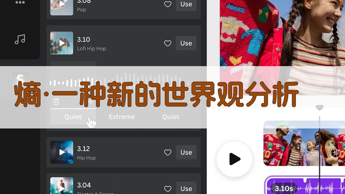 熵·一种新的世界观分析工具