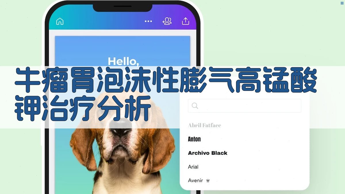 牛瘤胃泡沫性膨气高锰酸钾治疗分析