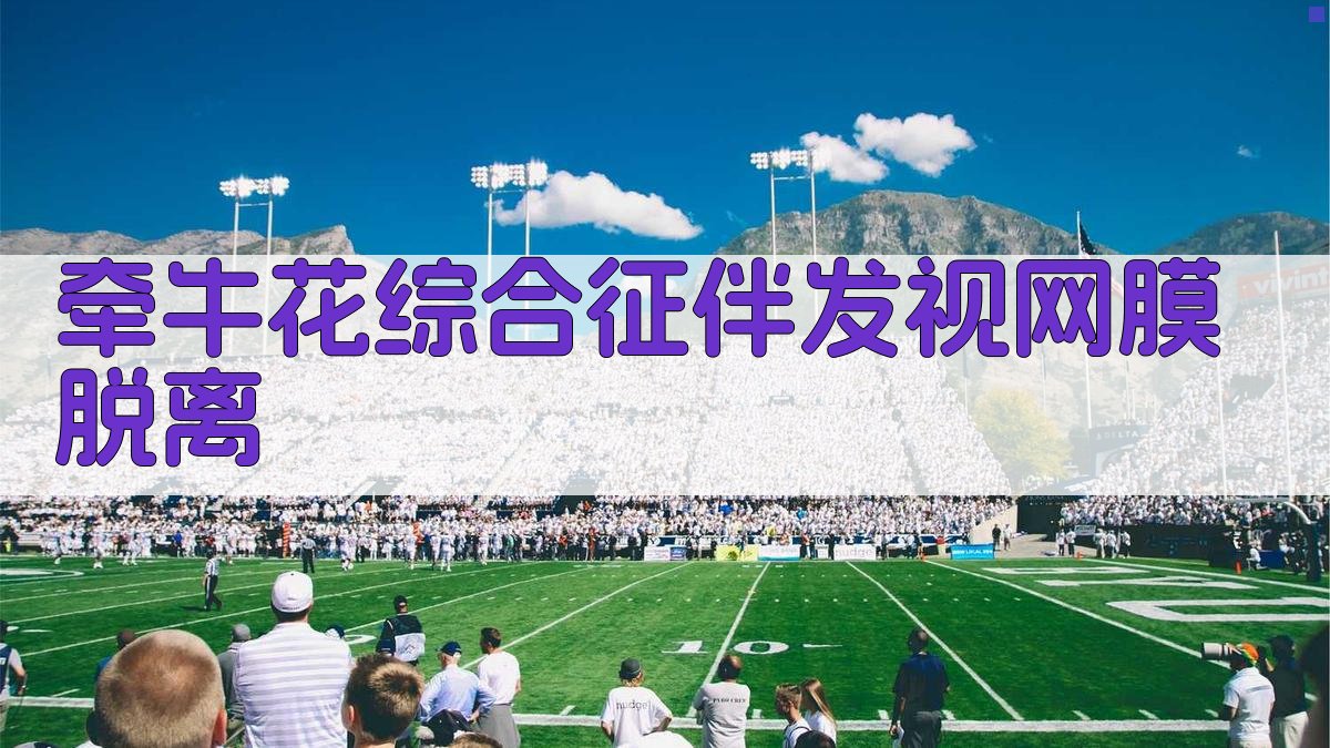 牵牛花综合征伴发视网膜脱离