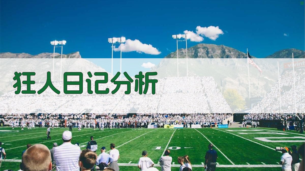 《狂人日记》分析工具