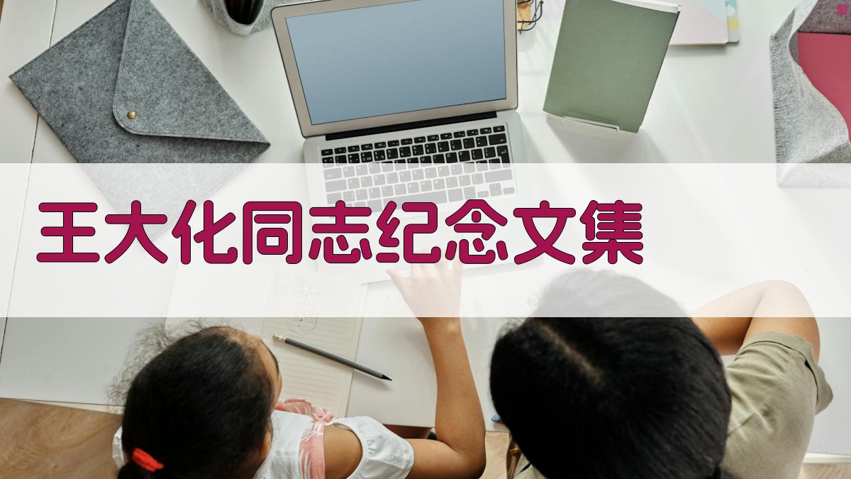 王大化同志纪念文集