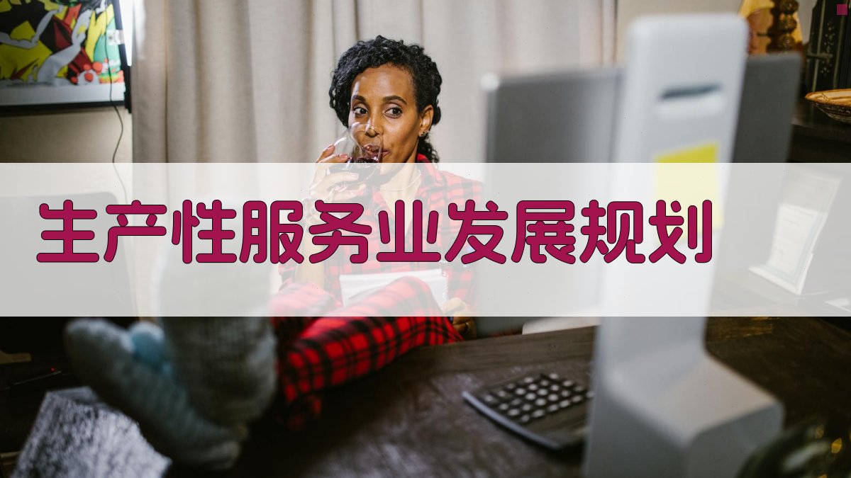 AI生产性服务业发展规划生成器