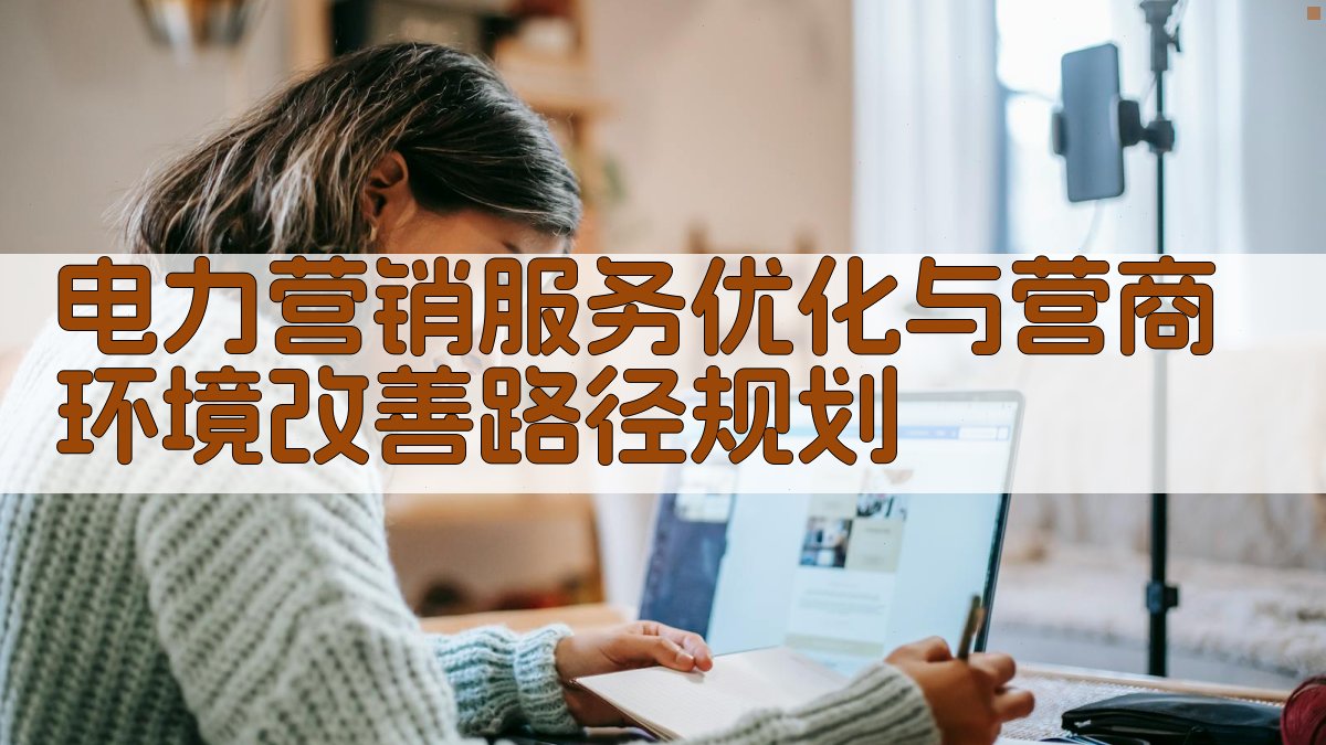 电力营销服务优化与营商环境改善路径规划