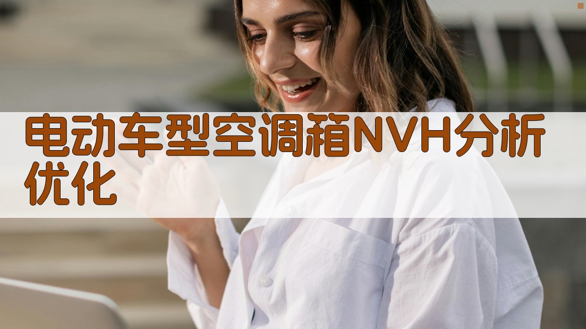 AI电动车型空调箱NVH分析优化