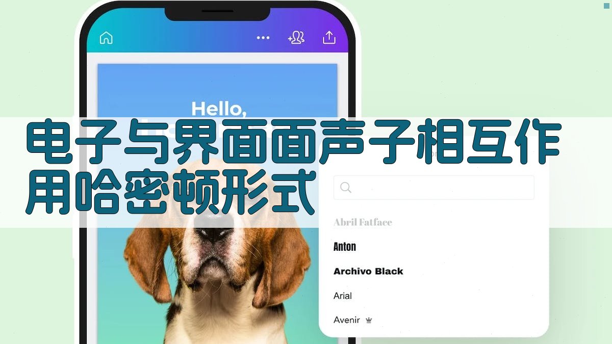 电子与界面面声子相互作用哈密顿形式