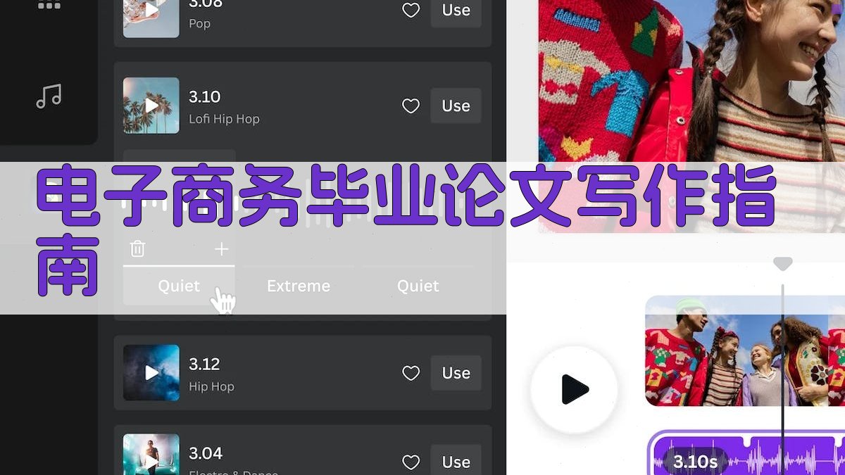 AI智能电子商务毕业论文写作指南