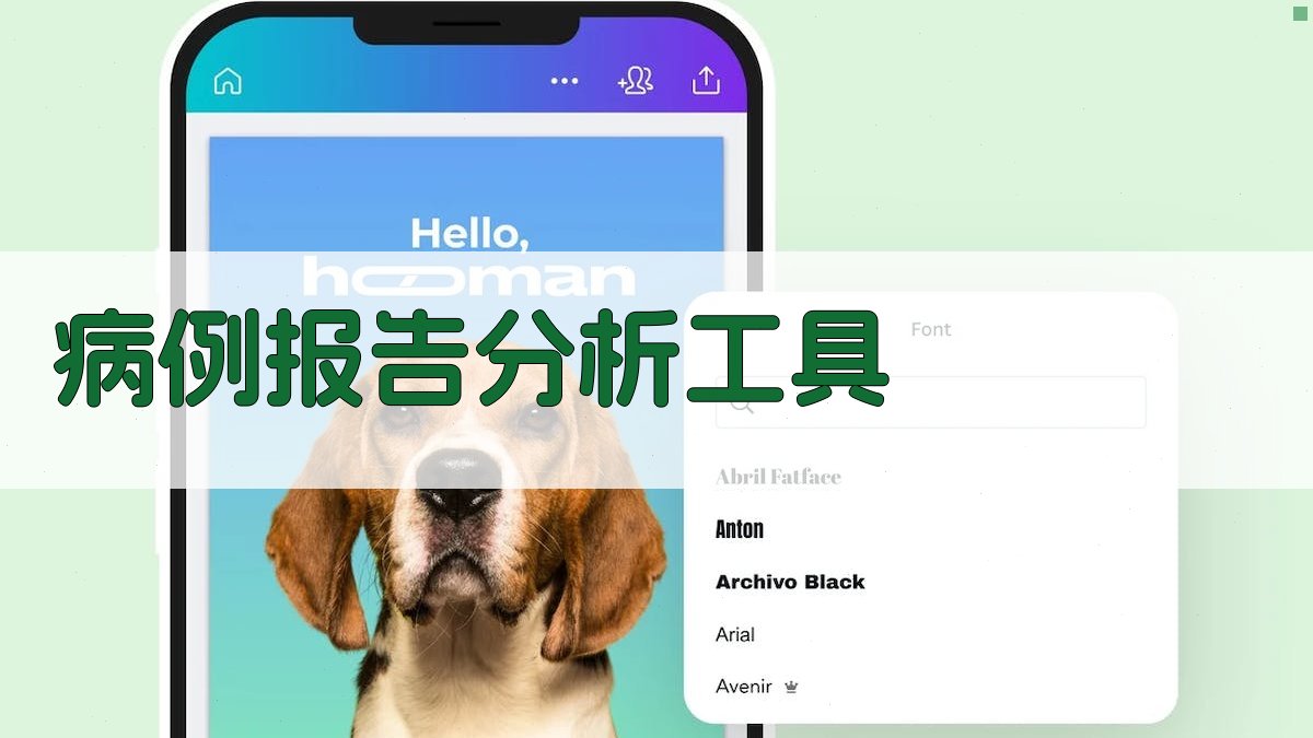 病例报告分析工具