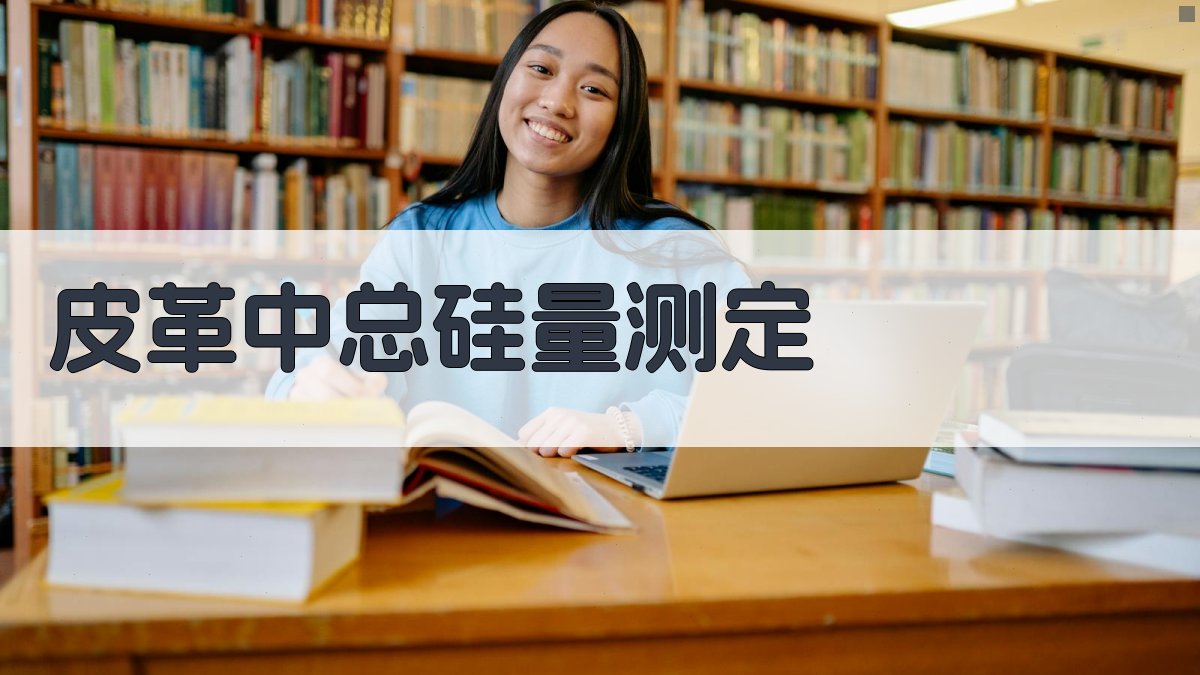 皮革中总硅量测定