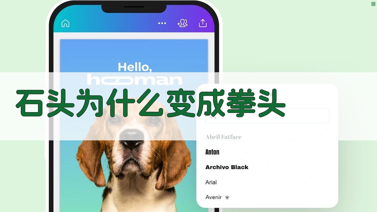 石头为什么变成拳头