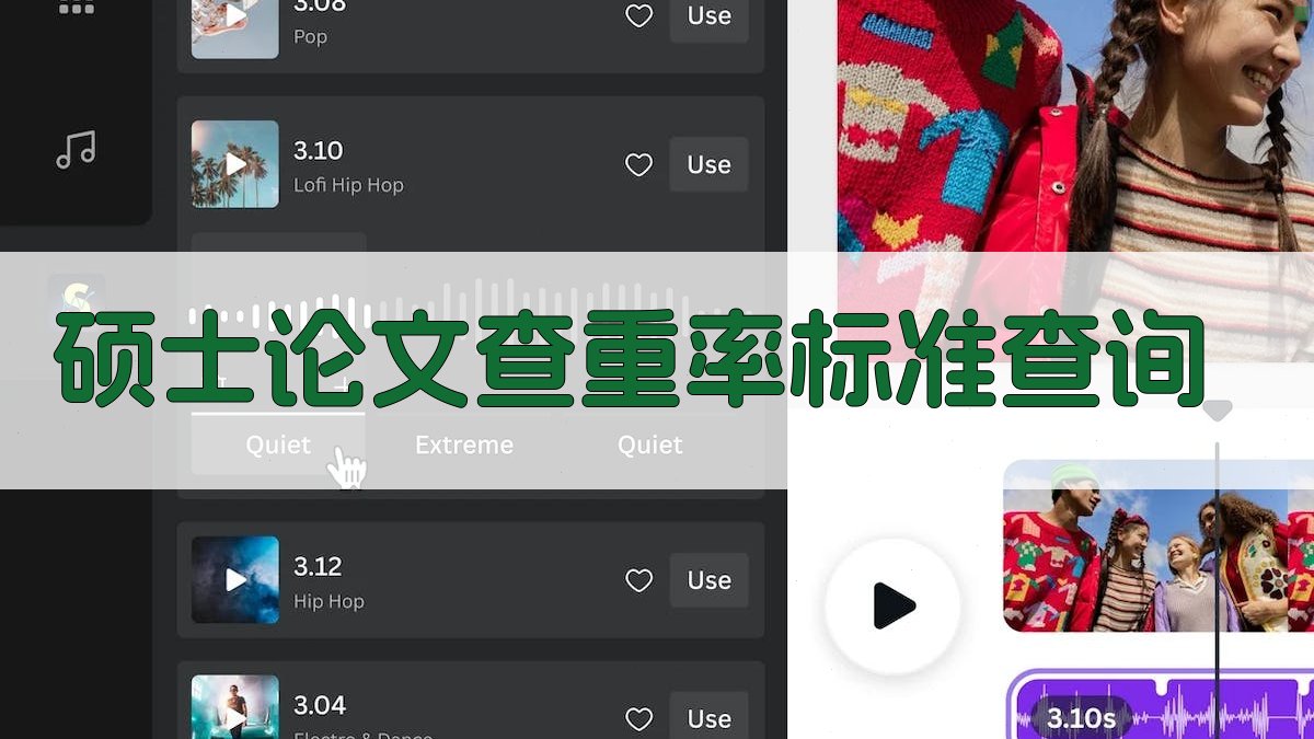 硕士论文查重率标准查询