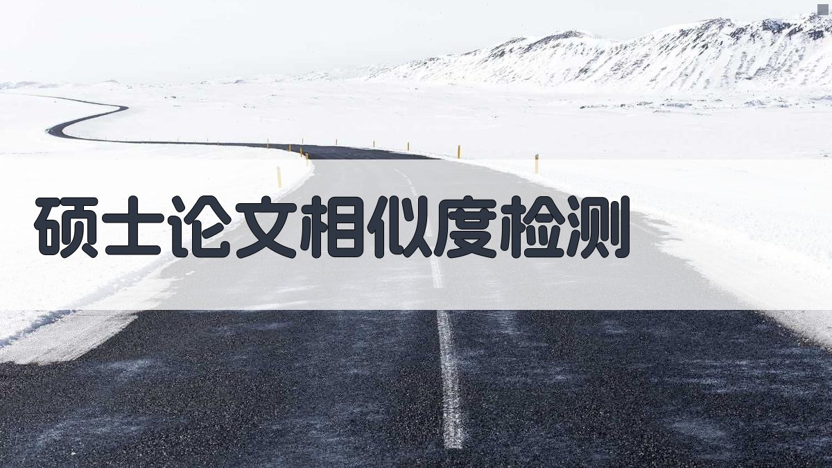 硕士论文相似度检测