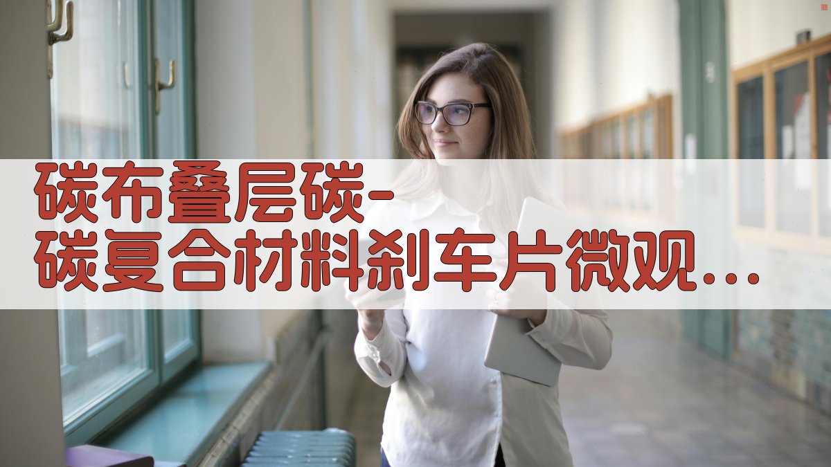 碳布叠层碳-碳复合材料刹车片微观结构与断裂破坏分析