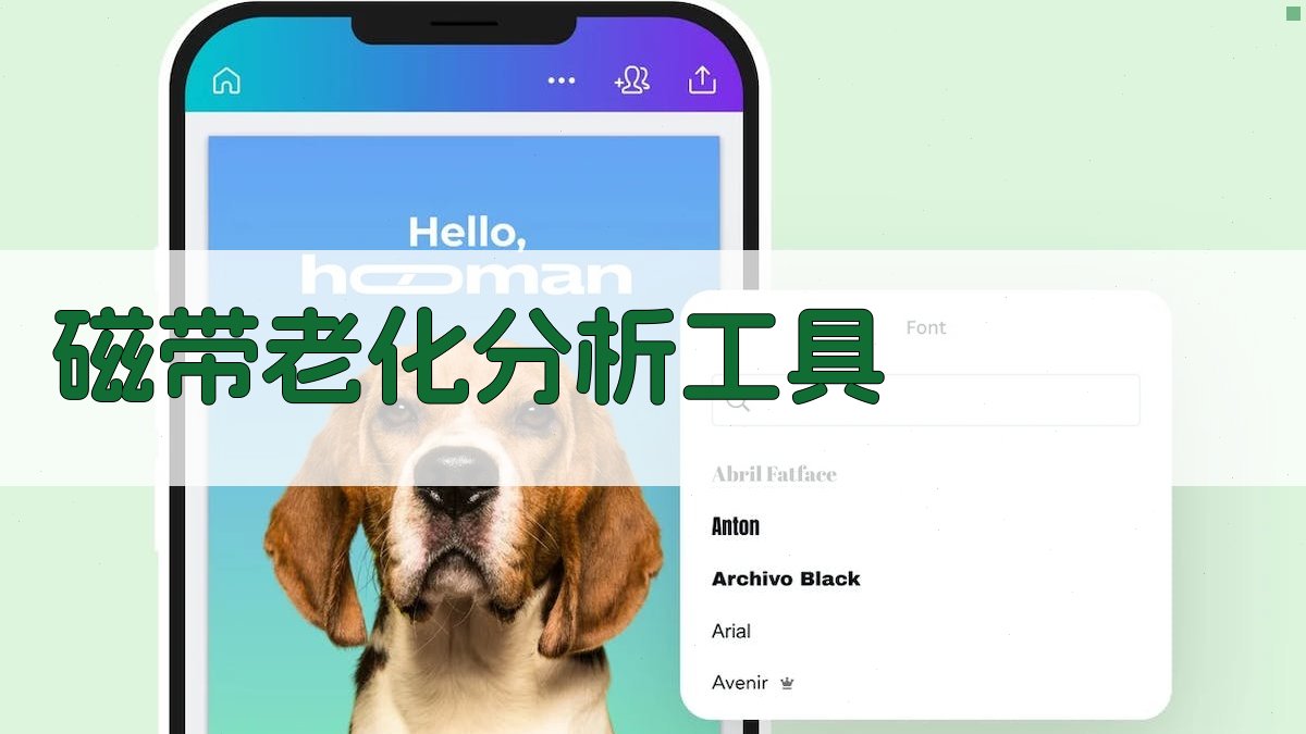 AI磁带老化分析工具