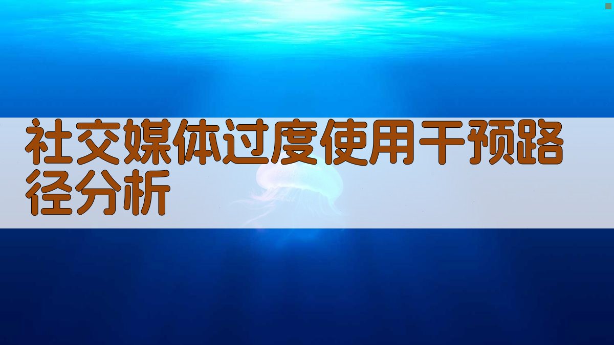 大学生心理健康干预路径分析